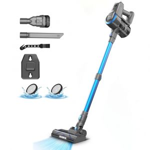 YISORA N300 aspirateur vertical sans fil, aspirateur bâton Ultra léger 20Kpa pour tapis, sol dur,