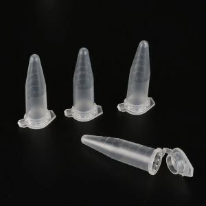 Tube à centrifuger de 1.5ml, bouchon à pression, flacon d'échantillon, Micro Tube à essai en