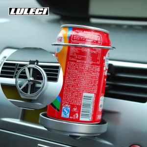 LULECI voiture pliable sortie d'air support de verre Portable eau boisson bouteille support de