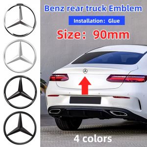 Autocollant de Badge arrière de voiture ABS 90mm, 1 pièce, autocollant d'emblème de coffre pour
