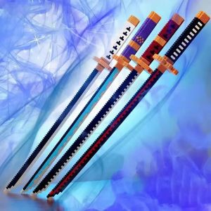 Samurai épée blocs de construction Ninja lame Katana japonais Anime papillon Nichirin couteau