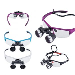 Loupe dentaire binoculaire à grossissement 3,5x/2,5x, Loupe chirurgicale pour chirurgie, Loupes
