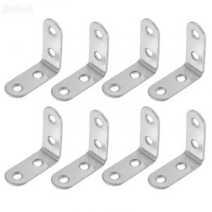 Cintre d'angle en acier inoxydable pour étagères, supports d'angle, fixation de renfort, supports