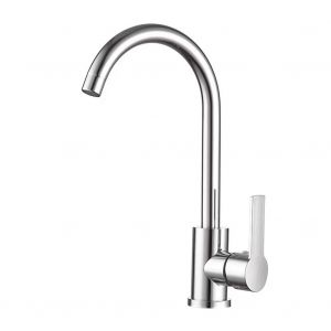 Robinet de lavabo de salle de bains, mitigeur d'eau monté sur le pont, robinet d'évier d'eau chaude