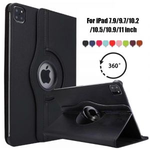 Étui rotatif à 360 degrés pour iPad Pro 11 2022 2021 iPad Air 1 2 3 10.5 4 5 10.9 iPad 9.7 5e 6e