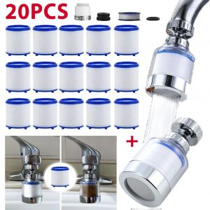 Filtres de robinet rotatifs &agrave; 360 degr&eacute;s, support de barboteur anti-&eacute;claboussures pour la cuisine