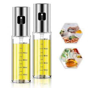 1/2/4/6 pi&egrave;ces 100ML pulv&eacute;risateur d'huile pour la cuisson, pulv&eacute;risateur d'huile d'olive monsieur
