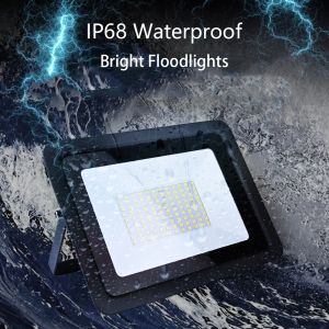 10W 20W 30W 50W 100W LED projecteur AC220V extérieur IP68 étanche projecteur réflecteur jardin