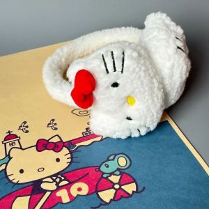 Miniso Hello Kitty trucs enfants cache-oreilles en peluche couvre-oreilles chauds automne Anime