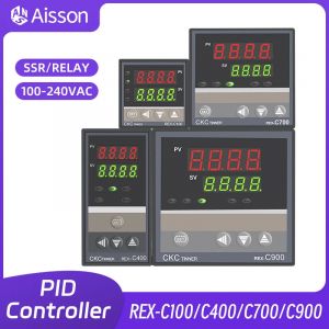 REX-C100 PID régulateur de température affichage numérique Thermostat SSR relais sortie REX C400