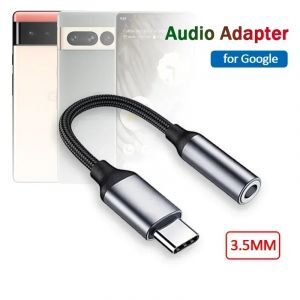 Câble adaptateur Audio USB type-c vers Jack 3.5mm, pour Google Pixel 6a 7a 8a 4 5 6 7 8 9 Pro XL,