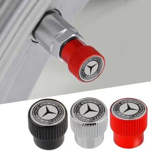 Bouchons de Valve de pneu de voiture, pour Mercedes Benz W124 W177 W164 W204 W205 W463 C63 CLS GLA