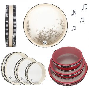 Bébé Montessori océan vague perle main tambour Instruments de musique jouets apprentissage précoce
