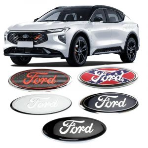 Emblème avant de voiture en métal 17.5x7.4CM, Badge de coffre arrière pour Ford Fusion Focus Fiesta