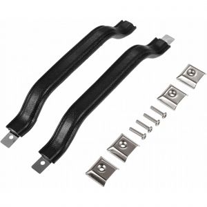 Lot de 2 nervures de poign&eacute;e de porte pour Jeep YJ Wrangler, garniture int&eacute;rieure marron avant, c&ocirc;t&eacute;