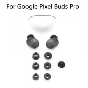 Mousse &agrave; m&eacute;moire de forme pour Google Pixel Buds Pro &eacute;couteur oreillettes &eacute;tui &eacute;ponge oreillettes