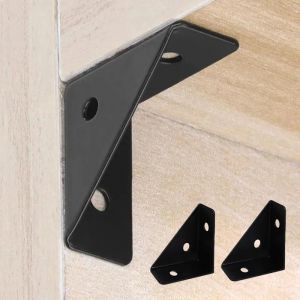 supports d'angle en acier robustes : 90 °   support à angle droit, support de renfort de meubles