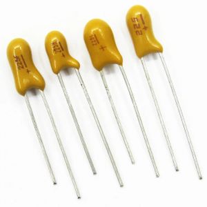 Condensateur au tantale DIP, 10 pièces, 16V 25V 35V 50V 0.1UF 1uf 2.2UF 4.7UF 10UF 22UF 33UF 47UF