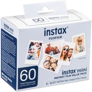 Origine Fujifilm Instax Mini Film papier 60 feuilles pour Fuji caméras à Film instantané Instax Mini