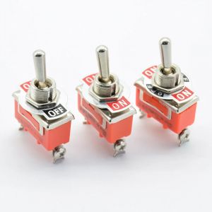 Interrupteur à bascule étanche en acier inoxydable, avec interrupteur à bascule robuste 12V ON OFF