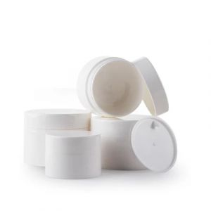Pot vide en plastique blanc 30G 50G 100G 120G, 20 pi&egrave;ces, Pot de voyage, &eacute;chantillon cosm&eacute;tique,