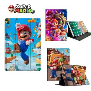 Super Mario Bros tablette accessoire étui pour IPad Air 1 2 3 4 5 Mini 1 2 3 4 5 6 housse de