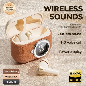 TWS écouteur sans fil suppression Active du bruit casque avec contrôle tactile écran LED Bluetooth