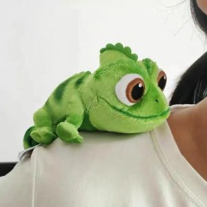 Jouet en peluche caméléon Disney raiponce Pascal, 16cm, mignon, poupée en peluche, pendentif de sac