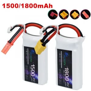 Batterie LIPO 7.4V 2s 1500MAH 1800mah 45C, pour Drone RC, h&eacute;licopt&egrave;re, voiture, pi&egrave;ces de bateau FPV