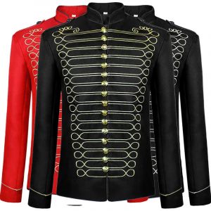 Veste Gothique pour Homme, Steampunk, Militaire, Batteur, Style Rétro Amazon