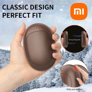 Xiaomi-Chauffe-mains magnétique, grande capacité, portable, aste par USB, camping d'hiver, 50000mAh,