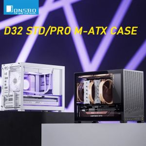 Jonsbo D32 STD/PRO MINI boîtier de bureau MINI-ITX MATX boîtier PC Support ATX/SFX alimentation 240W