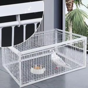 Piège automatique à 2 portes, Cage à oiseaux, Cage à lapin, Cage à souris, entrée uniquement et sans