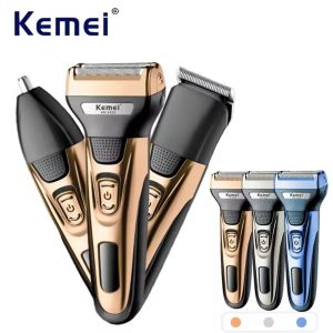 Kemei tondeuse rasoir electrique homme rasoir tondeuse barbe tondeuse barbe homme Barbe Rasoir