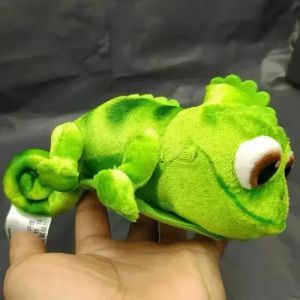 Poupées en peluche Pascal Raiponce et Caméléon pour enfants, animaux en peluche, beurre, jouets en
