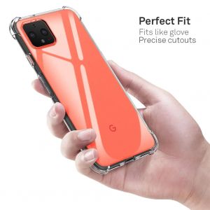 Coque de téléphone transparente en cristal ultra mince pour Google Pixel 5 4 XL 3A 4A 5G, étui