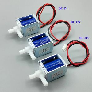 Petite Mini électrovanne électrique DC 6V 12V 24V, Normalement fermée N/C, Micro vanne de contrôle