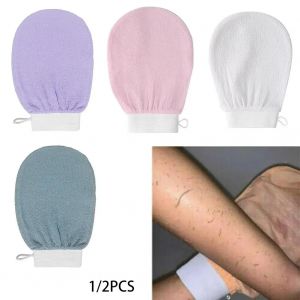 1/2 pièces gant exfoliant de douche marocaine Hammam bain nettoyage du corps gommage gant de Massage
