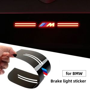 Autocollant de feu stop de pare-brise avant et arrière de voiture, accessoires pour BMW M