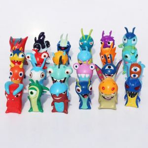 24 pièces/ensemble Slugterra PVC Anime dessin animé mignon figurine passe-temps jouets Collection