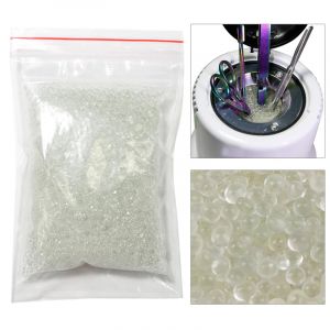Boîte d'équipement de manucure stérilisateur 120g, Pot de perles de Quartzite pour Nail Art, outils