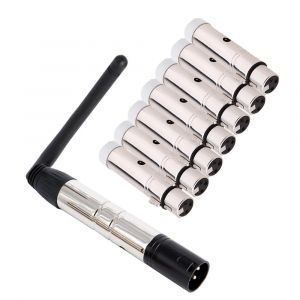 Contrôleur sans fil DMX512, récepteur émetteur ISM XLR pour Disco DJ fête Bar scène PAR lumière