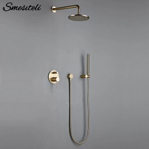 Système de douche, ensemble de salle de bain mural, robinet de bain, déviateur, robinet mitigeur en