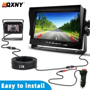 Caméra de recul IR de voiture avec moniteur pour camion/remorque de stationnement 7 "LCD couleur