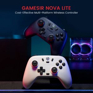 Contrôleur de manette de jeu sans fil GameSir Nova Lite avec Bluetooth, Dongle, filaire pour jeux