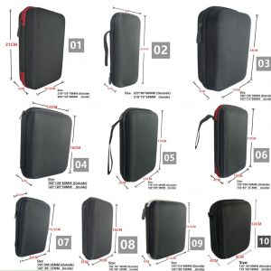 Sac à outils noir pour multimètre numérique, sac antichoc pour casque, étui OligBox, sac de stockage
