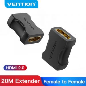 Vention HDMI Extender 4K HDMI 2.0 femelle à femelle connecteur câble adaptateur d'extension coupleur