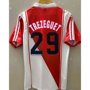 25 nouvel été Monaco maison ligue des Champions rétro Henry Trezeguet Zidane maillot Football adulte
