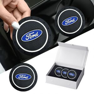 Nouveau porte-gobelet de voiture, dessous de verre antidérapant, tapis pour Ford Focus 2 MK2 3 4 MK3