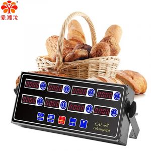 Aixiangru minuteur cuisine,time timer,chronometre,minuterie de cuisine à 8 canaux,minuterie de prise